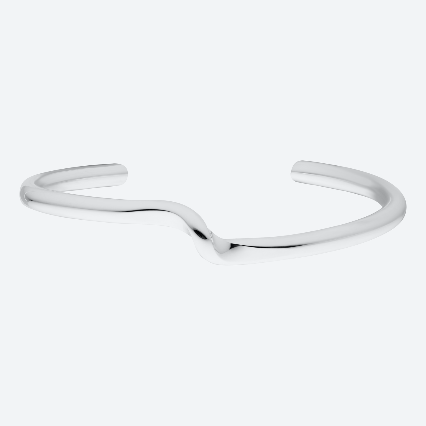 Wide Wave Bracelet