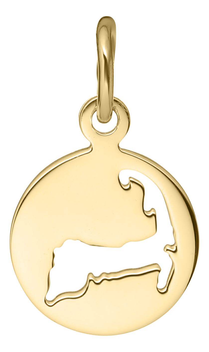 Pierced Cape Cod Disc Pendant