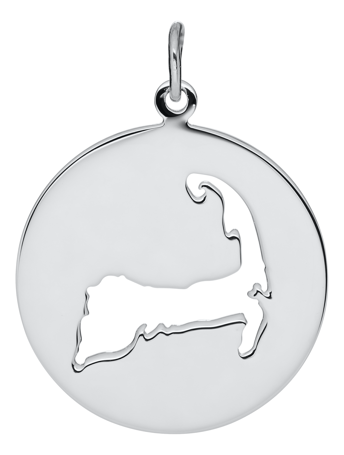 Pierced Cape Cod Disc Pendant