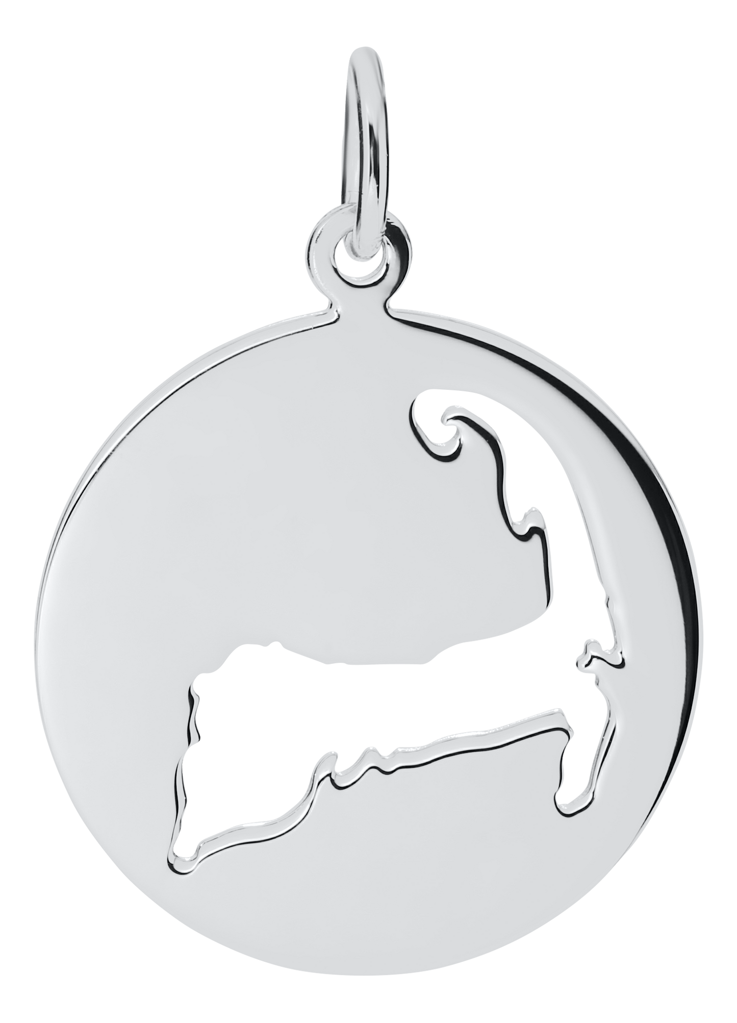 Pierced Cape Cod Disc Pendant