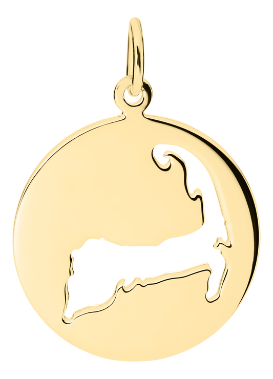 Pierced Cape Cod Disc Pendant