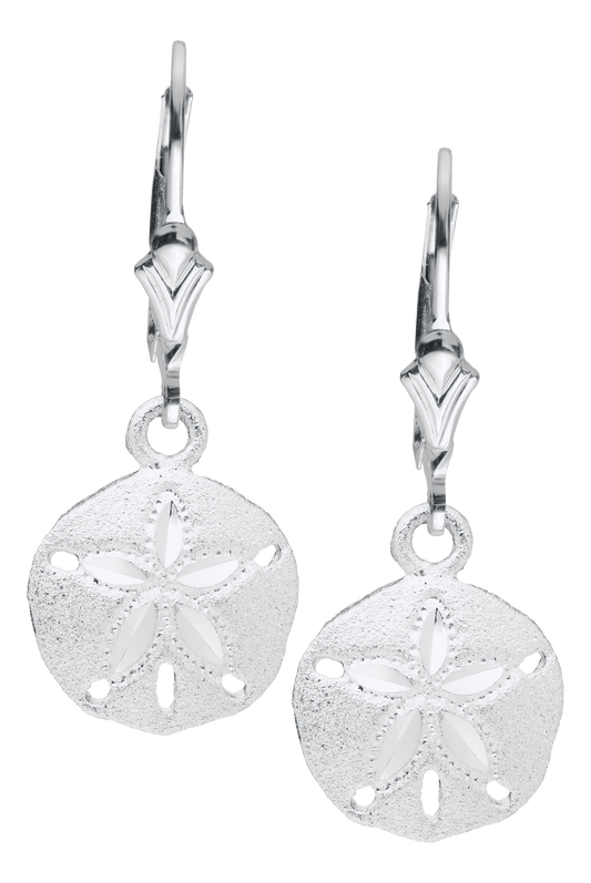 Sand Dollar Drop Earrings